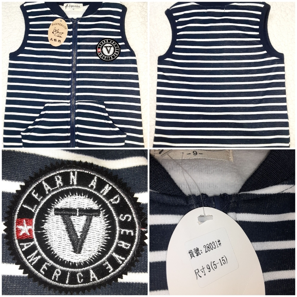Bigeyesdos Boy's Vest
